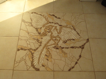 IHR Mosaik: Bodeneinleger-Archeopterix