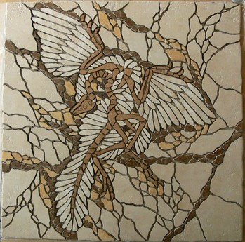 Mosaike auf Netz: Mosaikkunst: Archeopterix